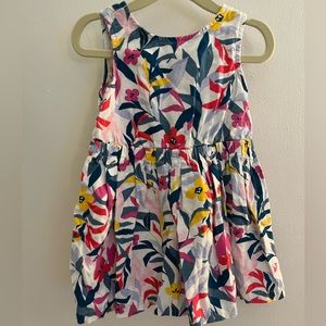 Baby Girl Summer Florals Dress — Carter’s Size 24 mo